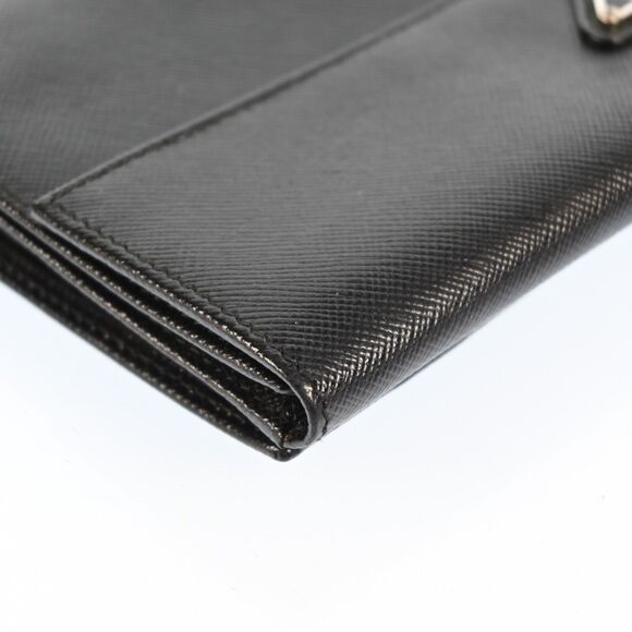 Auth Prada Saffiano Logos Leather Long #136475P17B and unbranded chain bundle - Picture 8 of 15